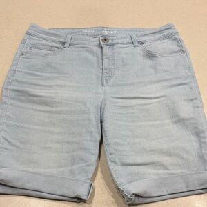 Style & Co. Light Blue Women Shorts Bermudas